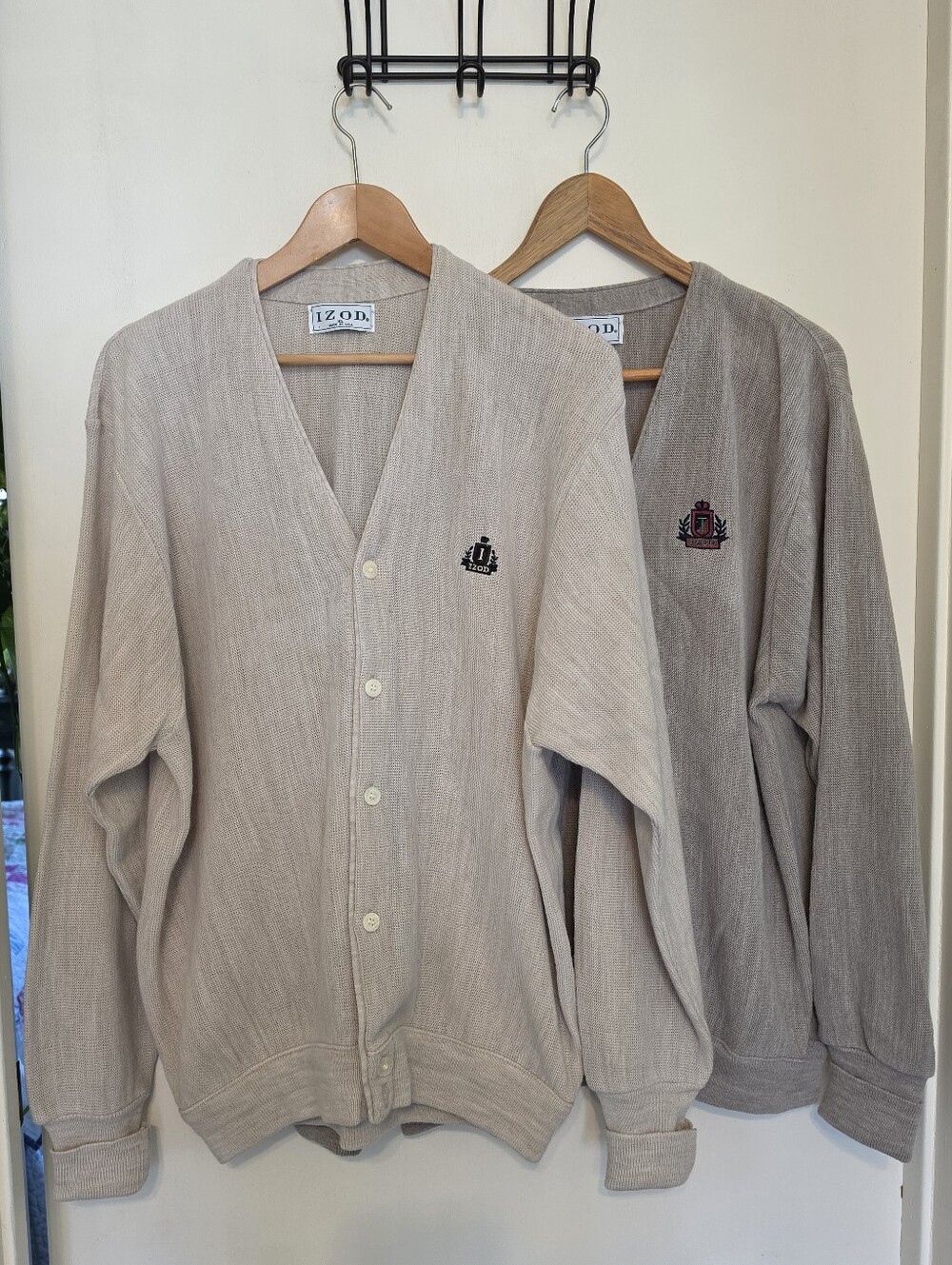 Vjntage Izod Cardigan Lot Of 2 Size XL